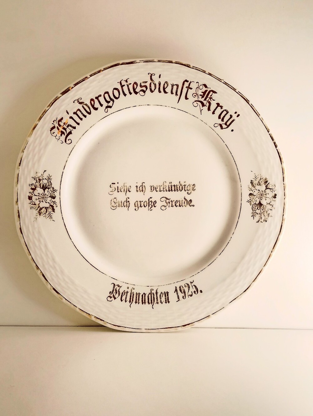1946 German Plate